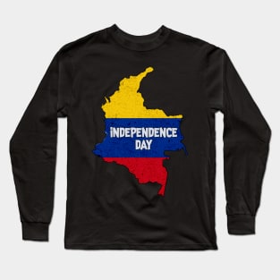 Independenceday colombia Long Sleeve T-Shirt